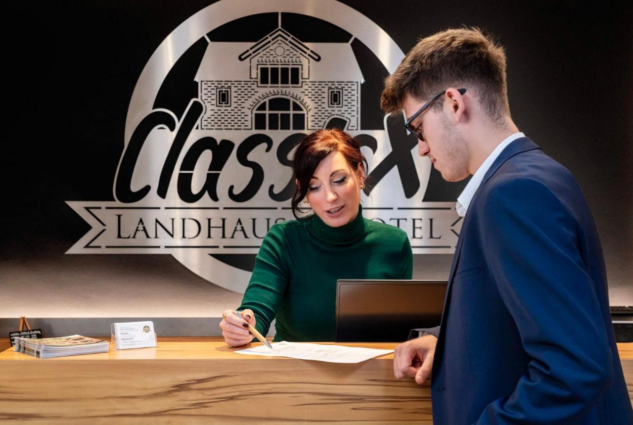 Classicx Landhaus & Hotel - Bed & Breakfast Gensingen Exterior photo